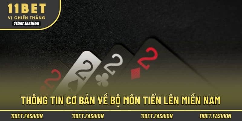Thông tin cơ bản về bộ môn Tiến Lên Miền Nam